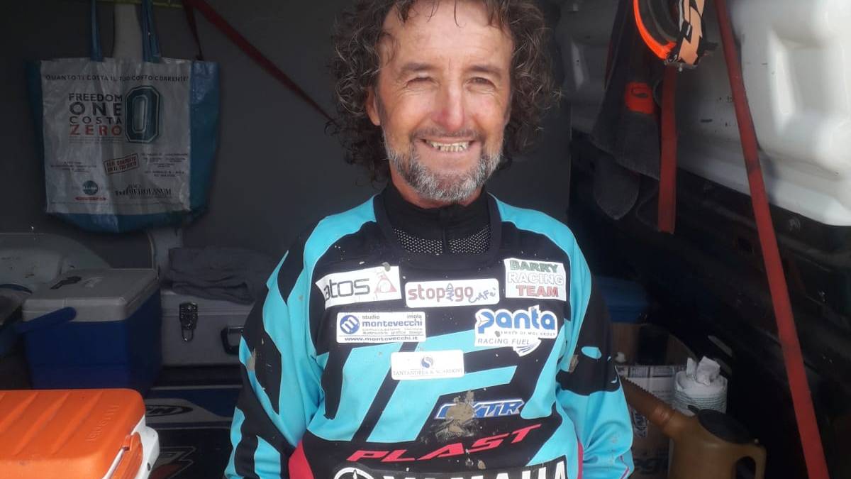 Motocross, Valter Bartolini collaudatore del marchio Yamaha