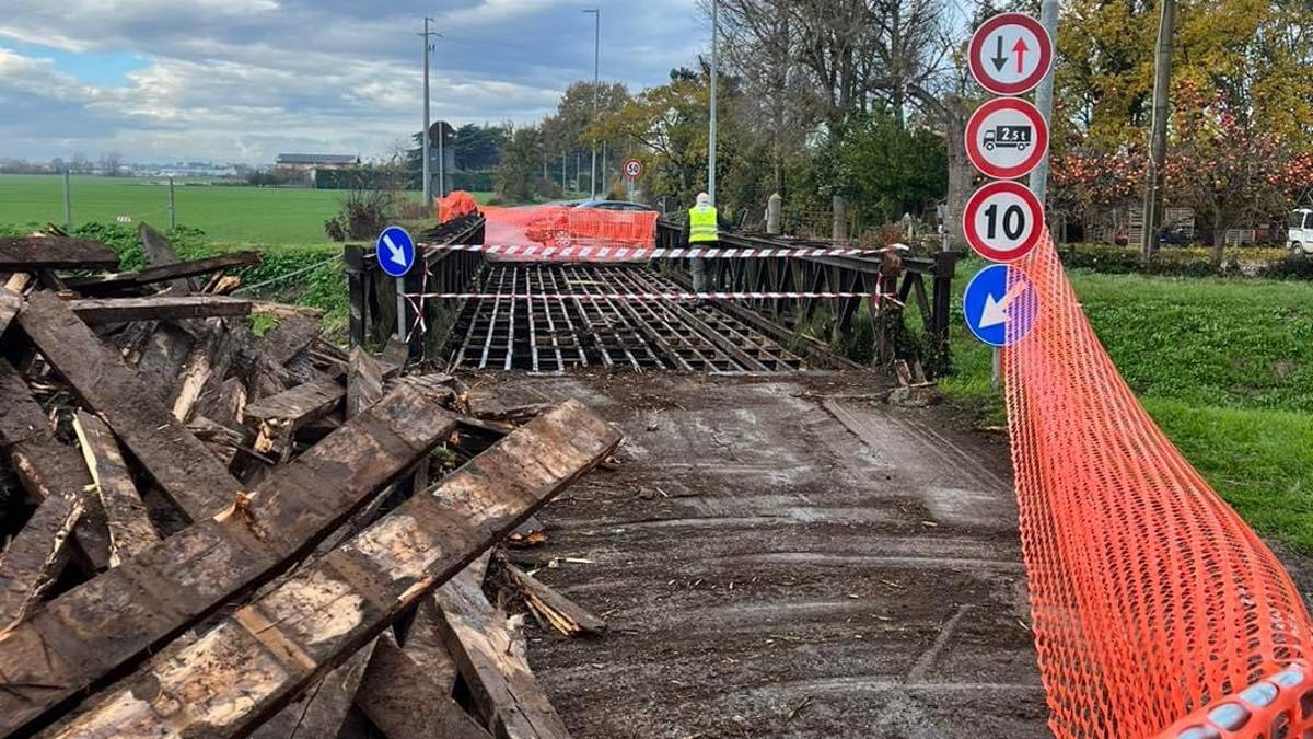 Cesenatico, sabato riapre il ponte di via Fenili