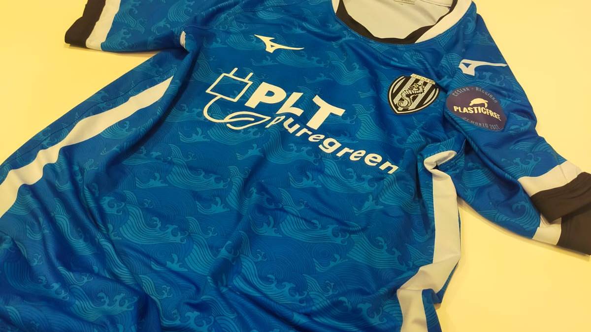 Calcio C, una maglia speciale ecologica per il Cesena contro la Reggiana VIDEO