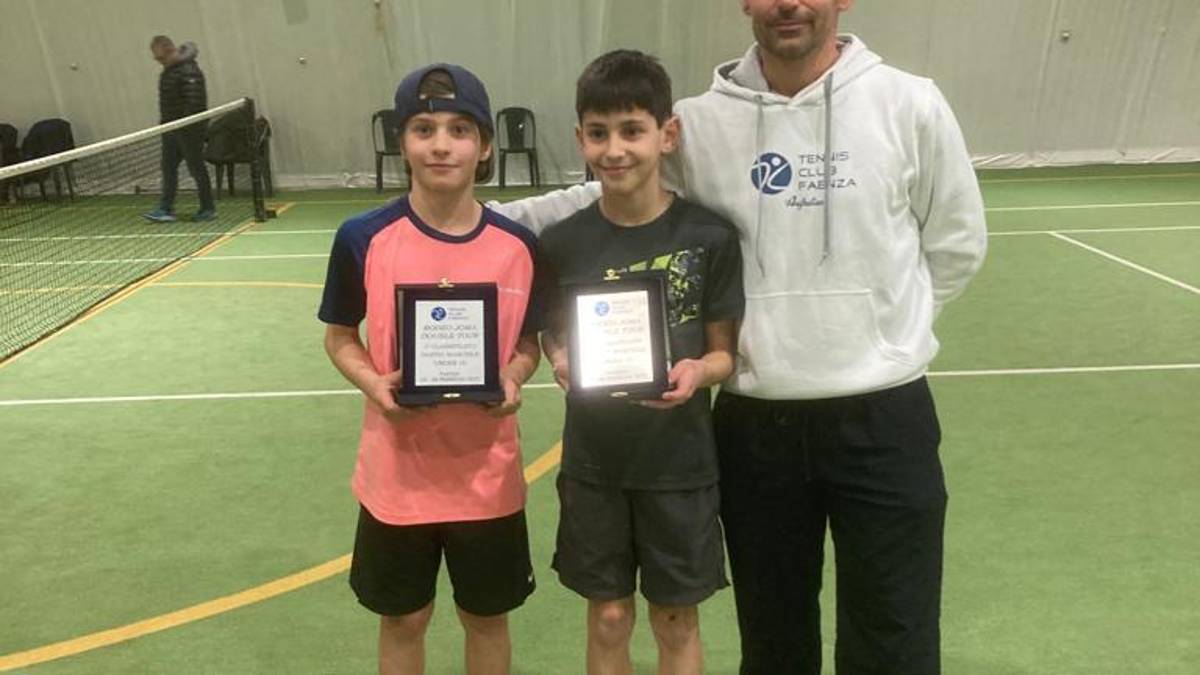 Tennis, Galimberti-Marcolini e Fabbri-Muratori vincono i doppi del Rodeo Joma Double Tour al Tc Faenza