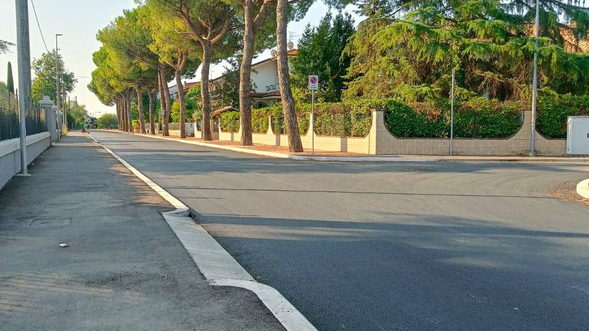 San Mauro Pascoli, via Rio Salto si fa bella e sicura