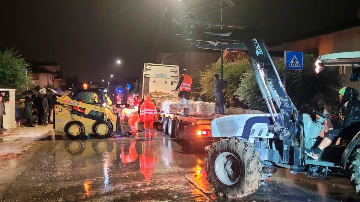 Maltempo a Cesenatico: “Caduti oltre 200mm di pioggia, peggio che nel 2023”
