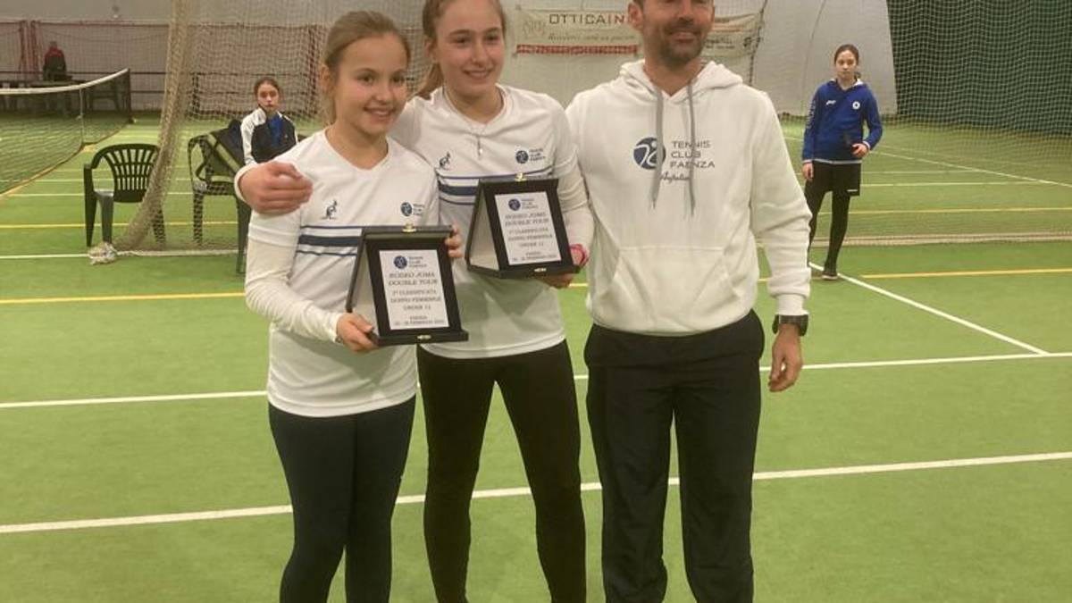 Tennis, i vincitori del torneo giovanile di Faenza