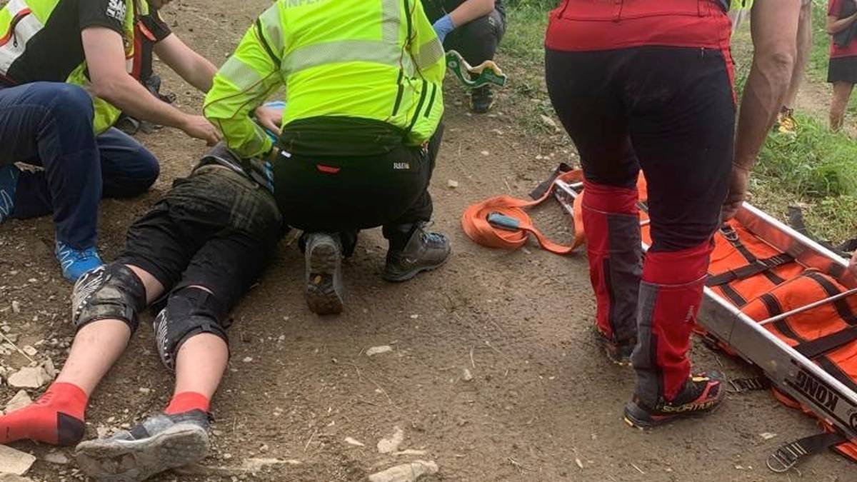 Un 15enne di Forlì ferito in bici durante gara di downhill sul Cimone