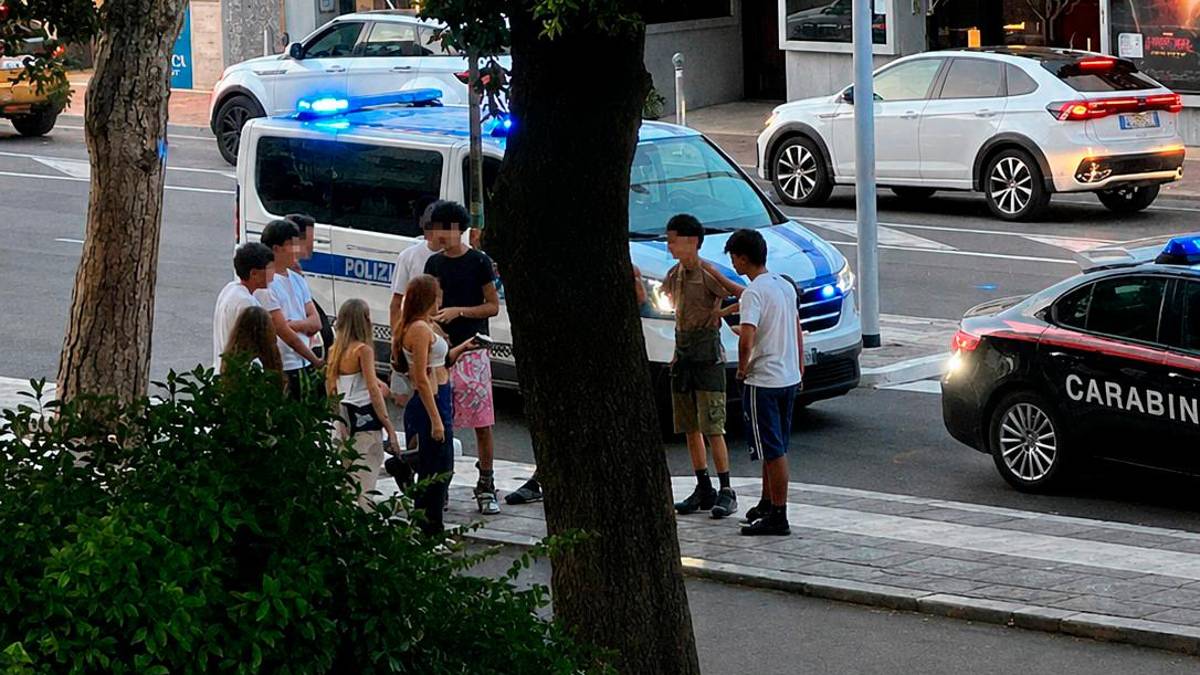 L’intervento della Polizia locale e dei carabinieri alla Barriera, in seguito alla segnalazione