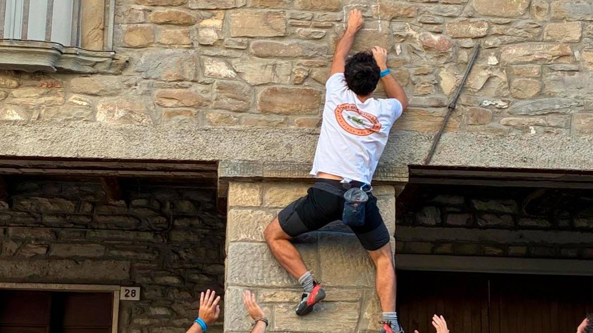 Due partecipanti all’iniziativa di ieri a Premilcuore
