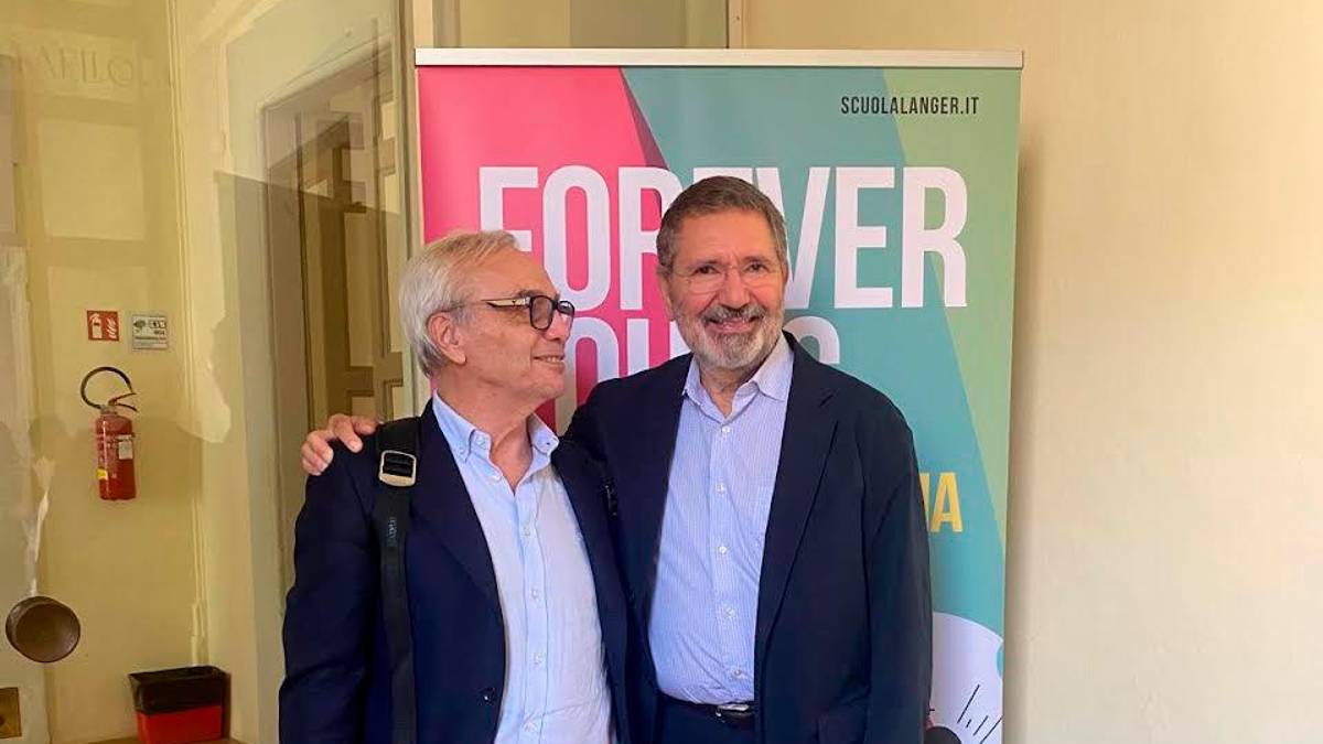 Stefano Menenti con Ignazio Marino