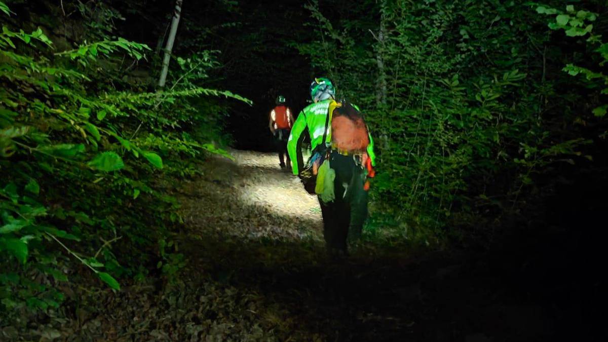 Sant’Agata Feltria, 5 giovani scout salvati nella notte dal Soccorso alpino