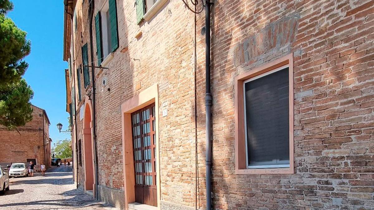 Palazzo Ganganelli dove si trova l’appartamento