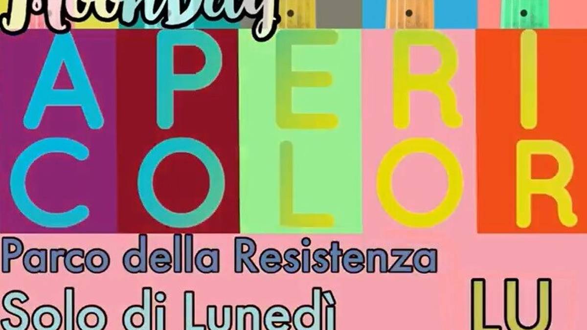 MoonDay Apericolor al Parco della Resistenza di Riccione