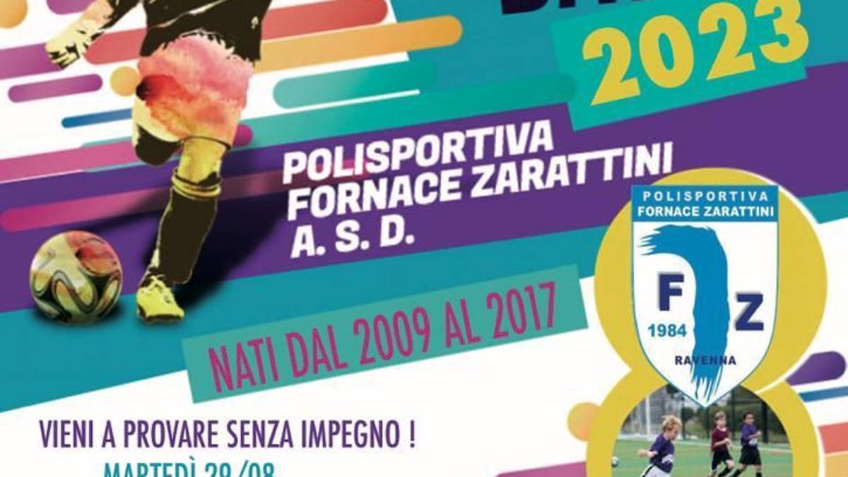 La polisportiva Fornace Zarattini apre le porte per quattro giornate di open day