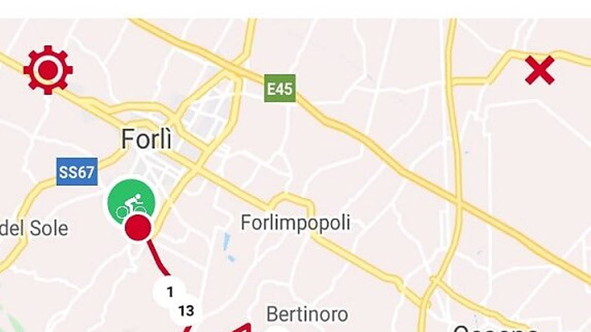 Un anello di 70 km sulle salite della Gran Fondo del Sale