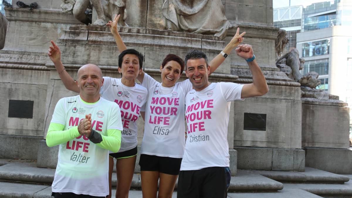 Tre riminesi alla Maratona di New York: la vittoria sulla malattia
