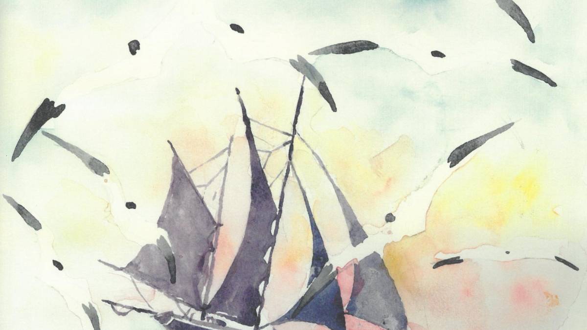 Un mare di versi e acquarelli nell'album di Menetto e Vianello
