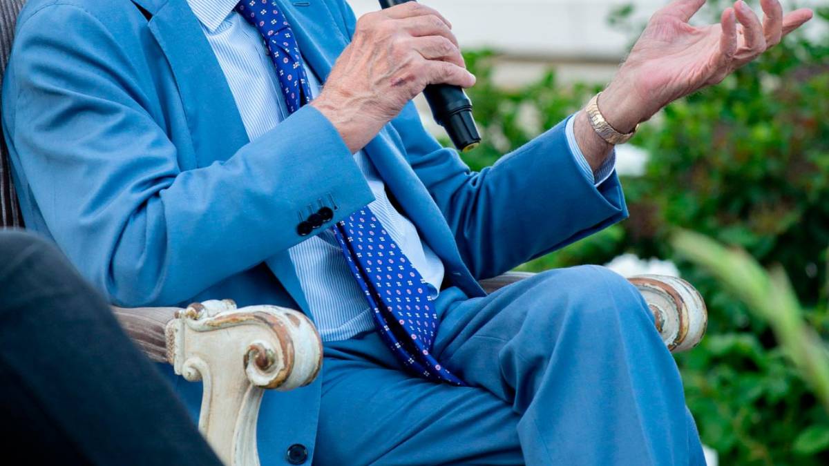 Giancarlo Giannini ha incantato oggi il Grand Hotel di Rimini