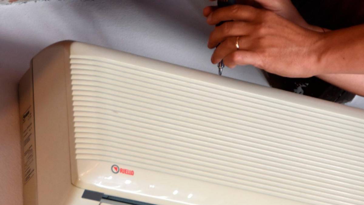 Un impianto di climatizzazione