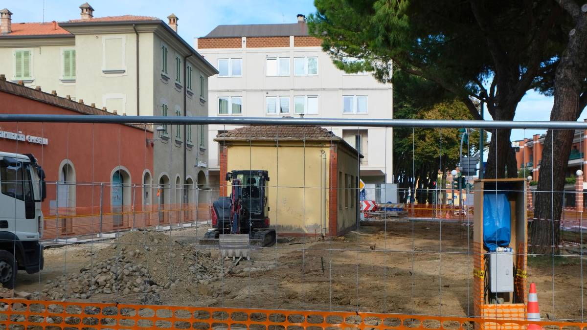 Castel Bolognese, via ai lavori di riqualificazione dell’area davanti all’ex ospedale