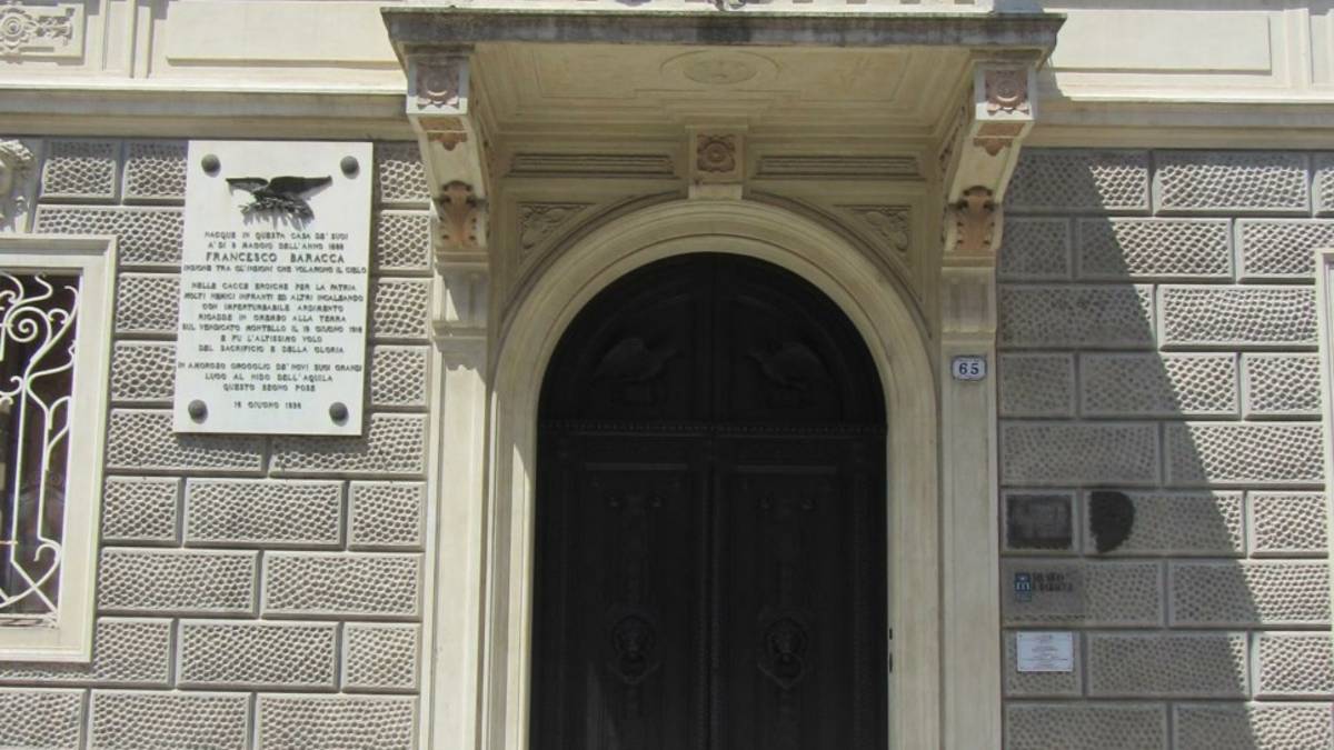 Lugo, Museo Baracca: restaurato il portone monumentale