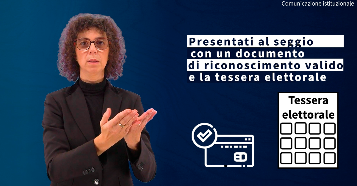 Elezioni regionali 2024 Emilia-Romagna: le istruzioni nella lingua dei segni VIDEO