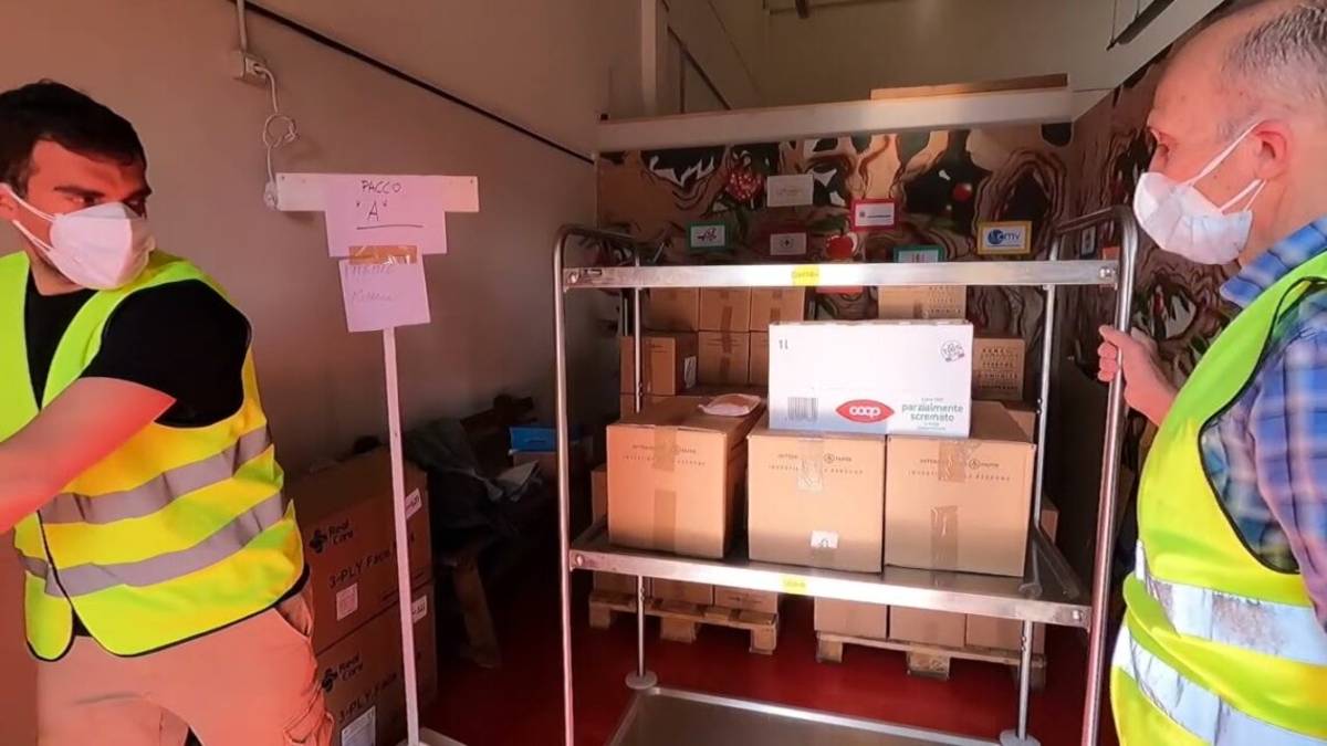 Il prezioso lavoro dell'associazione No sprechi a Imola VIDEO