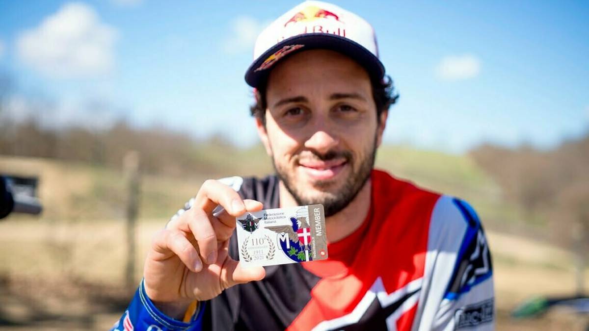 Motociclismo, Andrea Dovizioso testimonial della Fmi