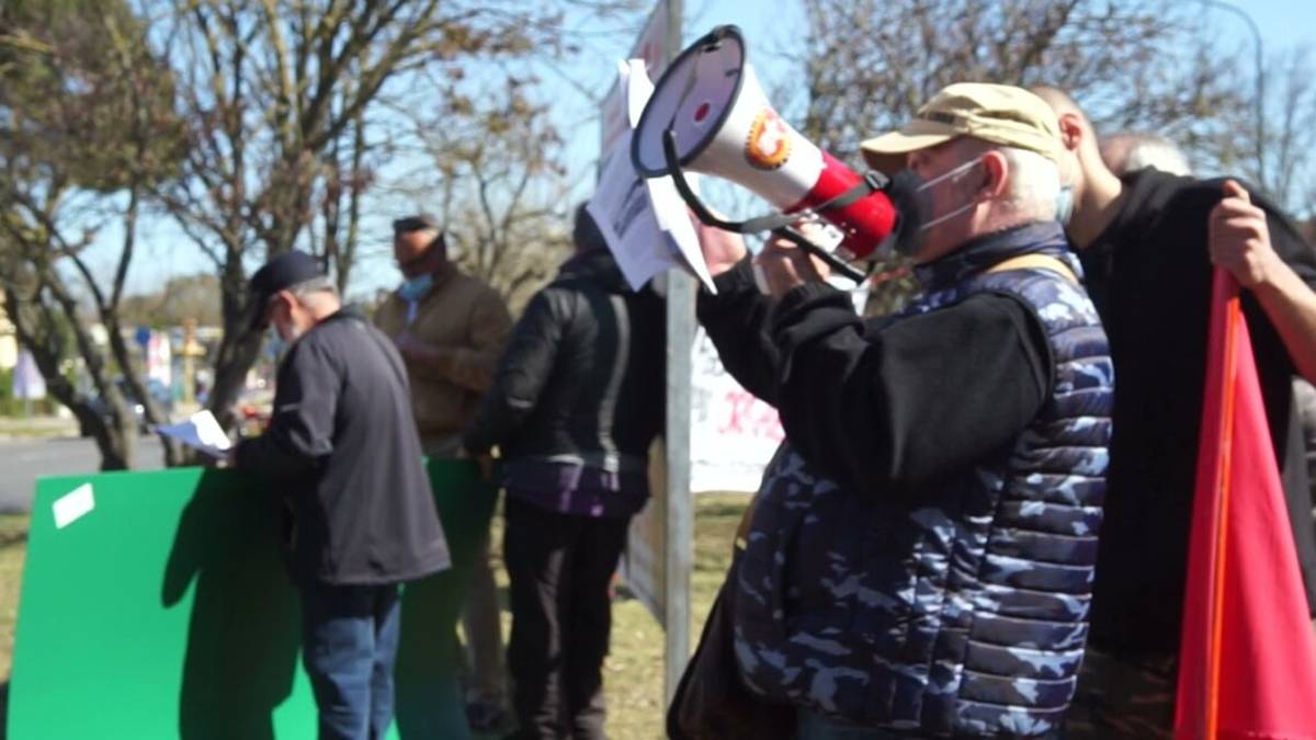 Ravenna, la protesta contro il disastro della Berkan B VIDEO
