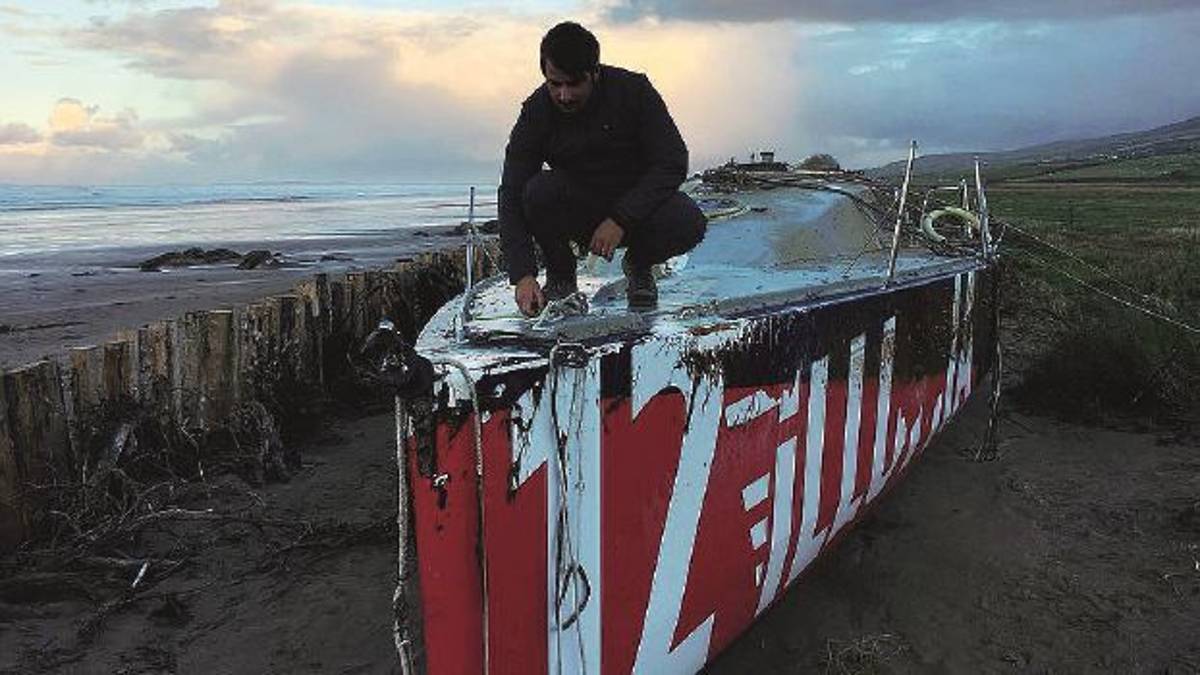 Zambelli rivede la barca del lungo naufragio