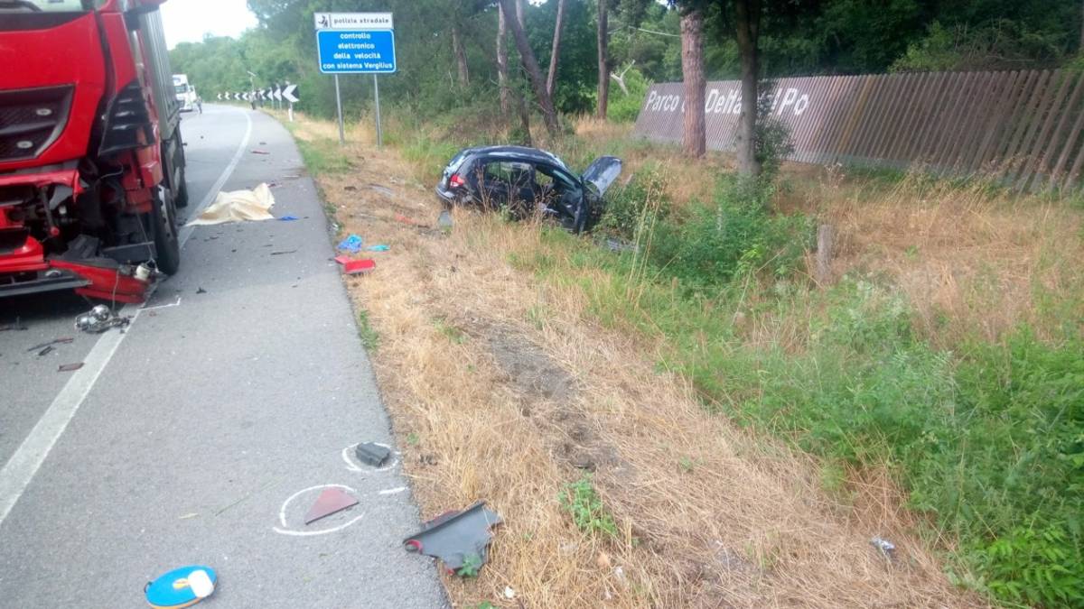 Incidente mortale sulla Romea: perde la vita un 85enne di Lugo