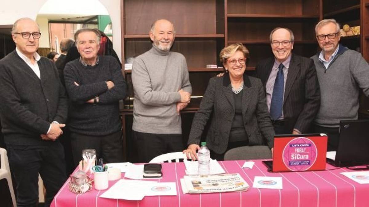 La lista degli “ex assessori” in campo con Forlì SiCura