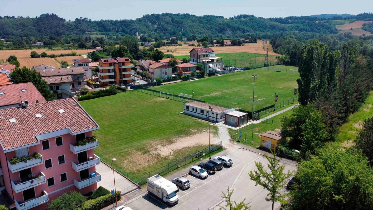 Una veduta del centro sportivo di Villarco