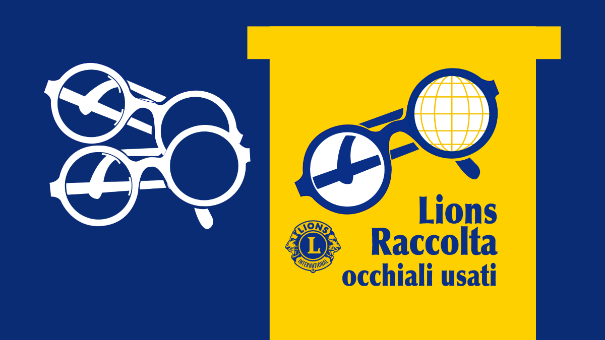 Cesena, raccolta occhiali usati del Lions Club