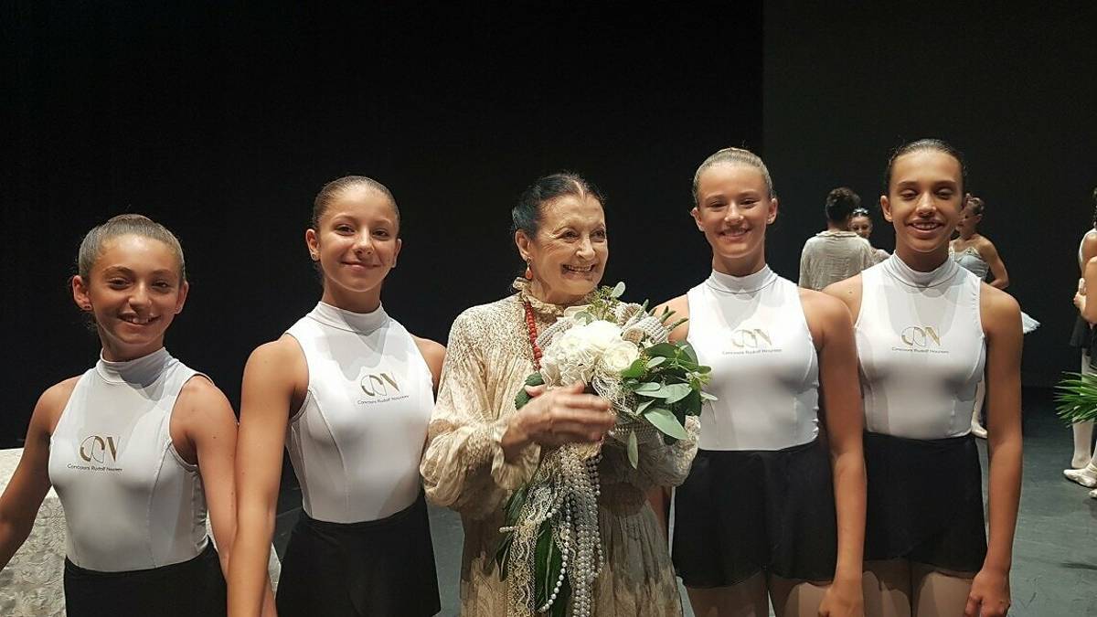 Carla Fracci a Rimini l'ultima volta nel 2019 / FOTOGALLERY