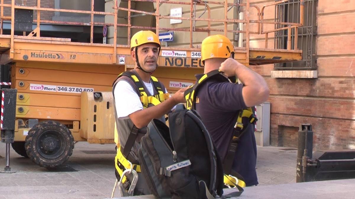 Forlì, l'enorme opera di Previati esposta al Monte di Pietà