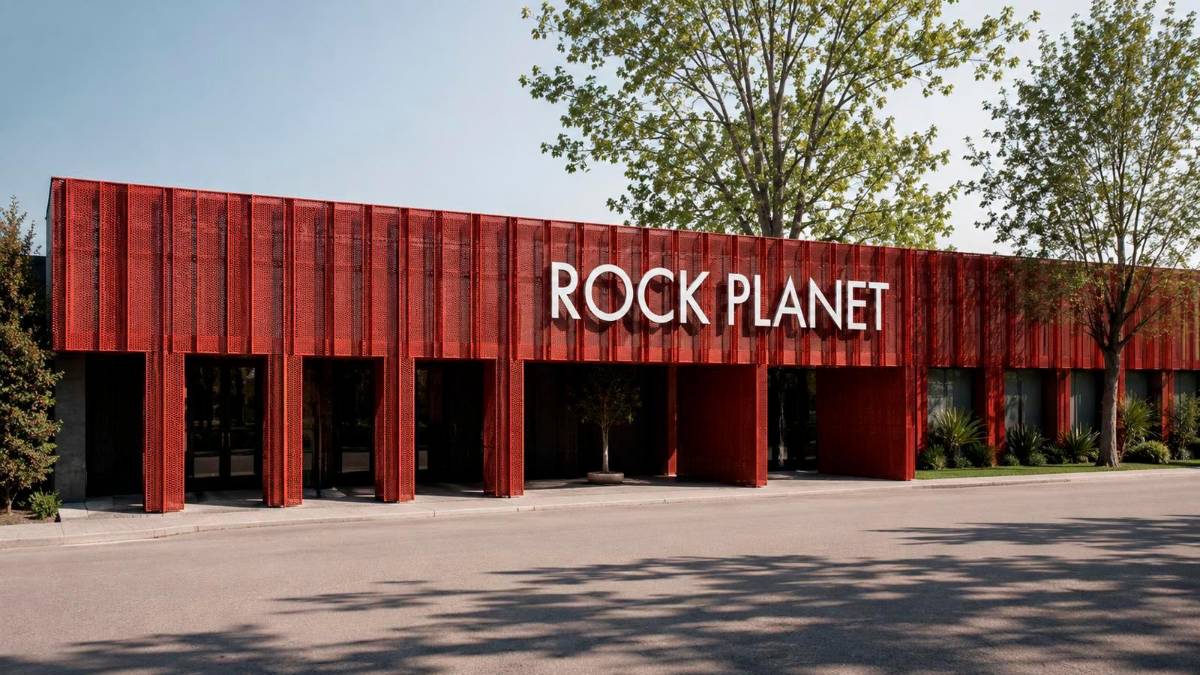 La nuova facciata del Rock Planet