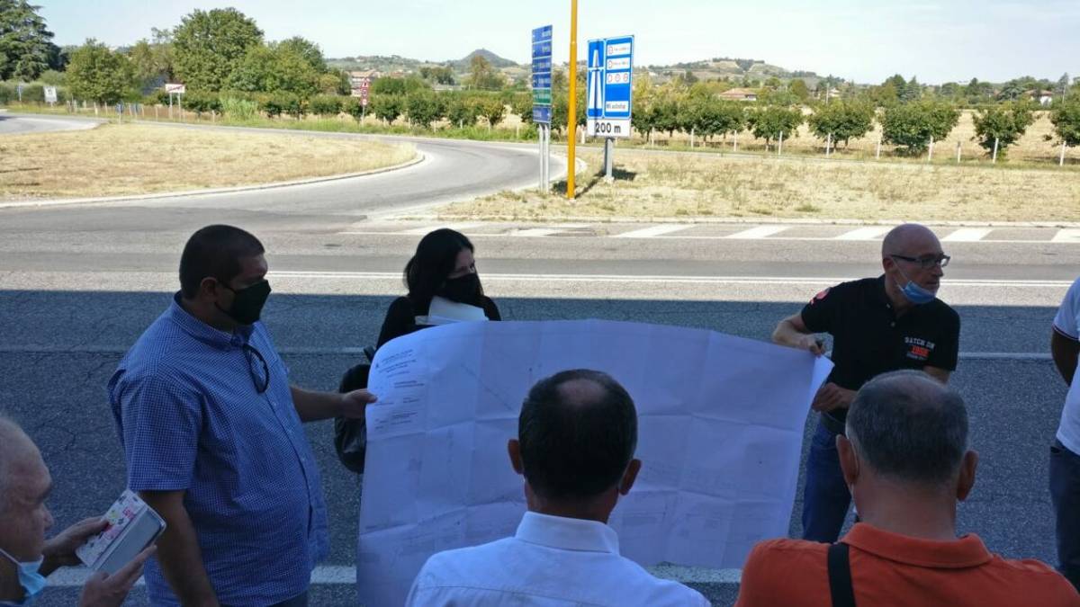 Da lunedì i lavori per la rotonda allo svincolo E45 di Cesena Sud