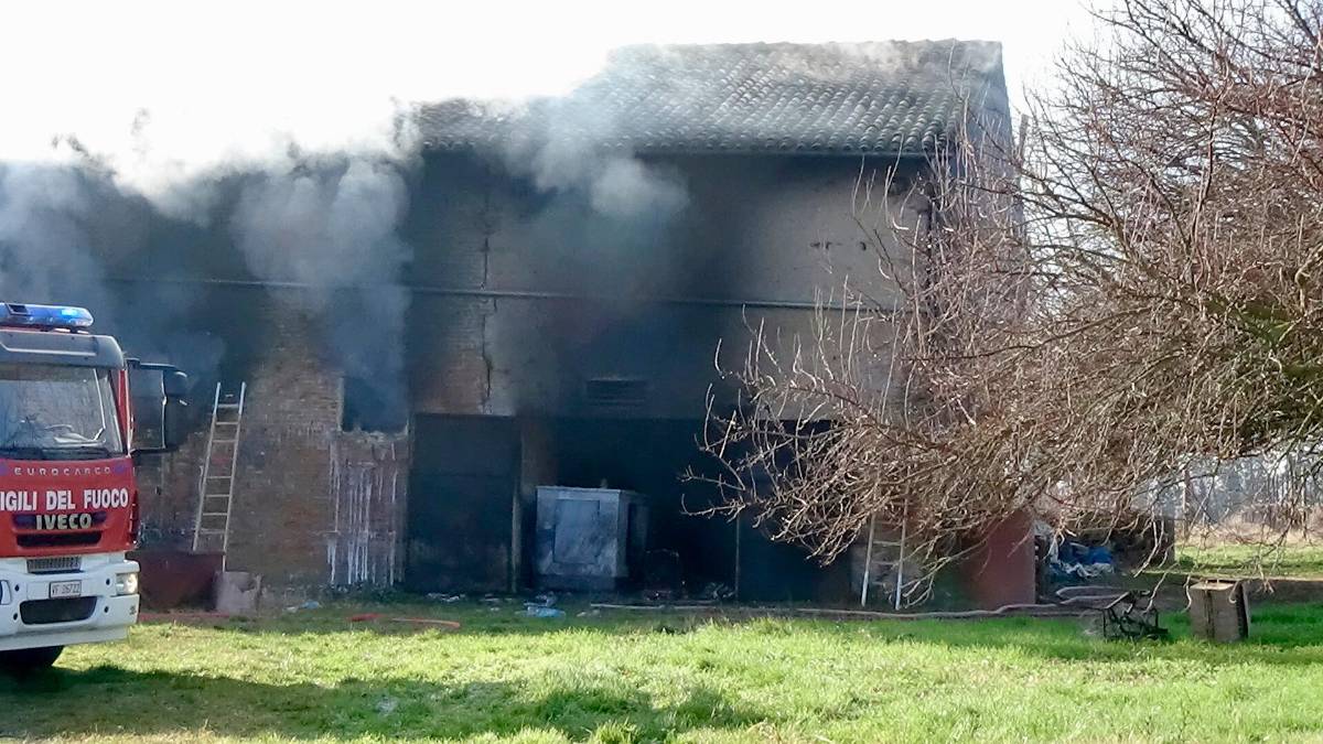 L’intervento dei vigili del fuoco (foto mmph)