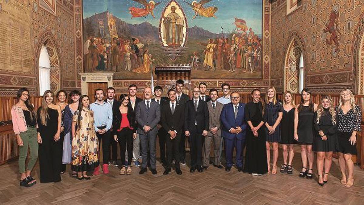 Soggiorni culturali, i Reggenti: «Guardate il futuro con coraggio»