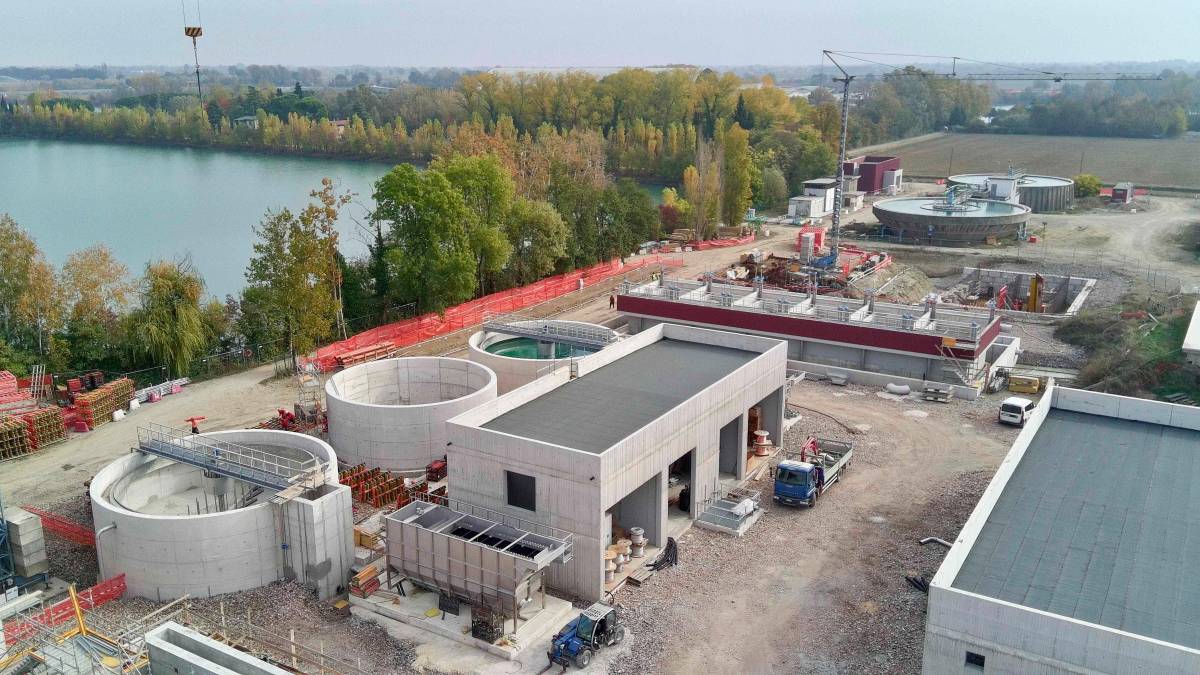 Mordano, nuovo potabilizzatore: i lavori alla fase finale