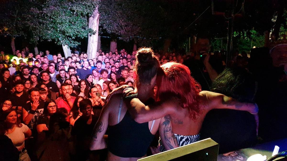 Un momento di “Nottambula” (foto dalla pagina Fb)