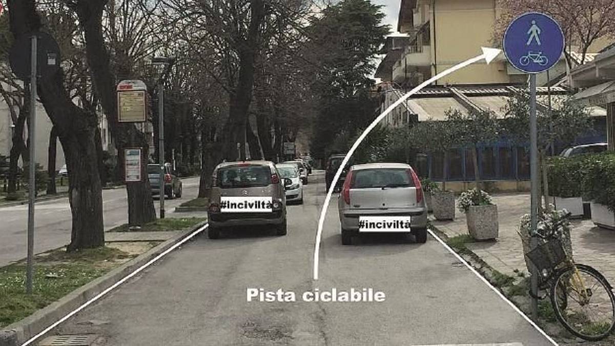 Piste ciclabili assurde e sosta selvaggia. «Denunciamo ma aiutiamo la città»