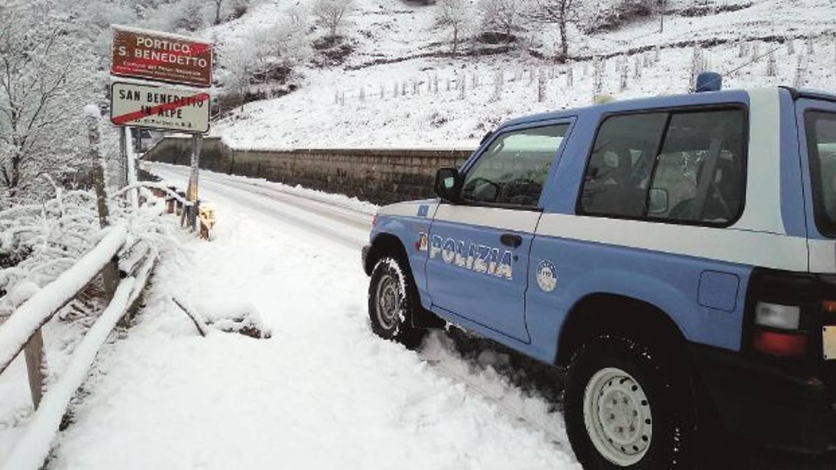Nevicate sull’Appennino, in Campigna ci si prepara