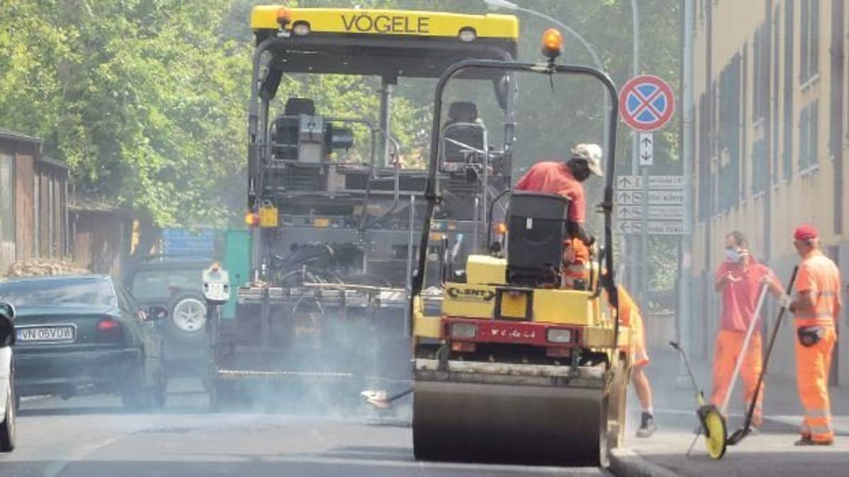Da oggi al via il piano asfaltature per una spesa di 700mila euro