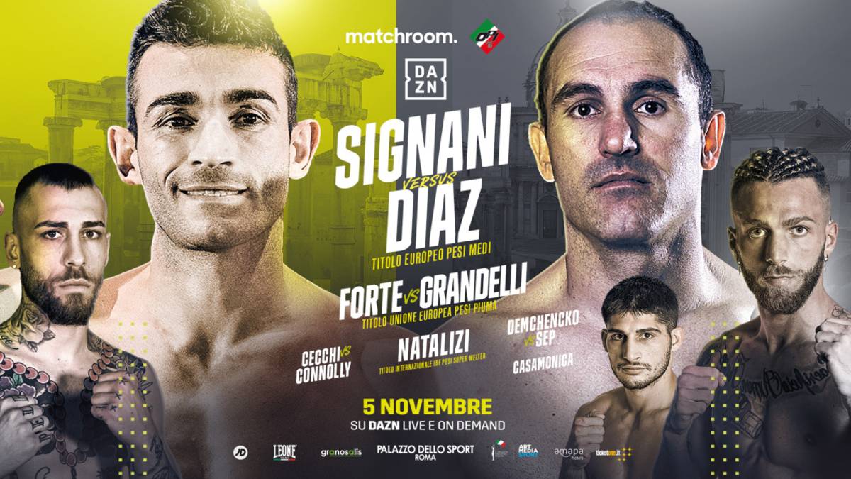 Boxe, Ruben Diaz: «Signani è forte, ma lo batterò»