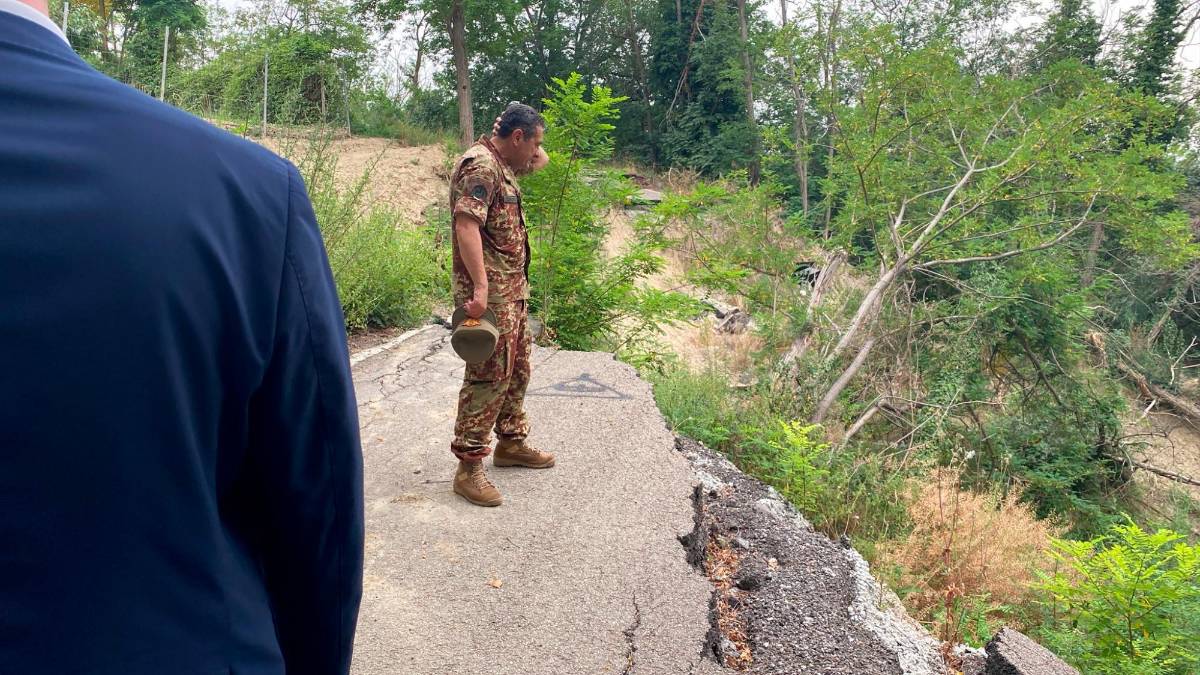 Il commissario Figliuolo a Santa Lucia