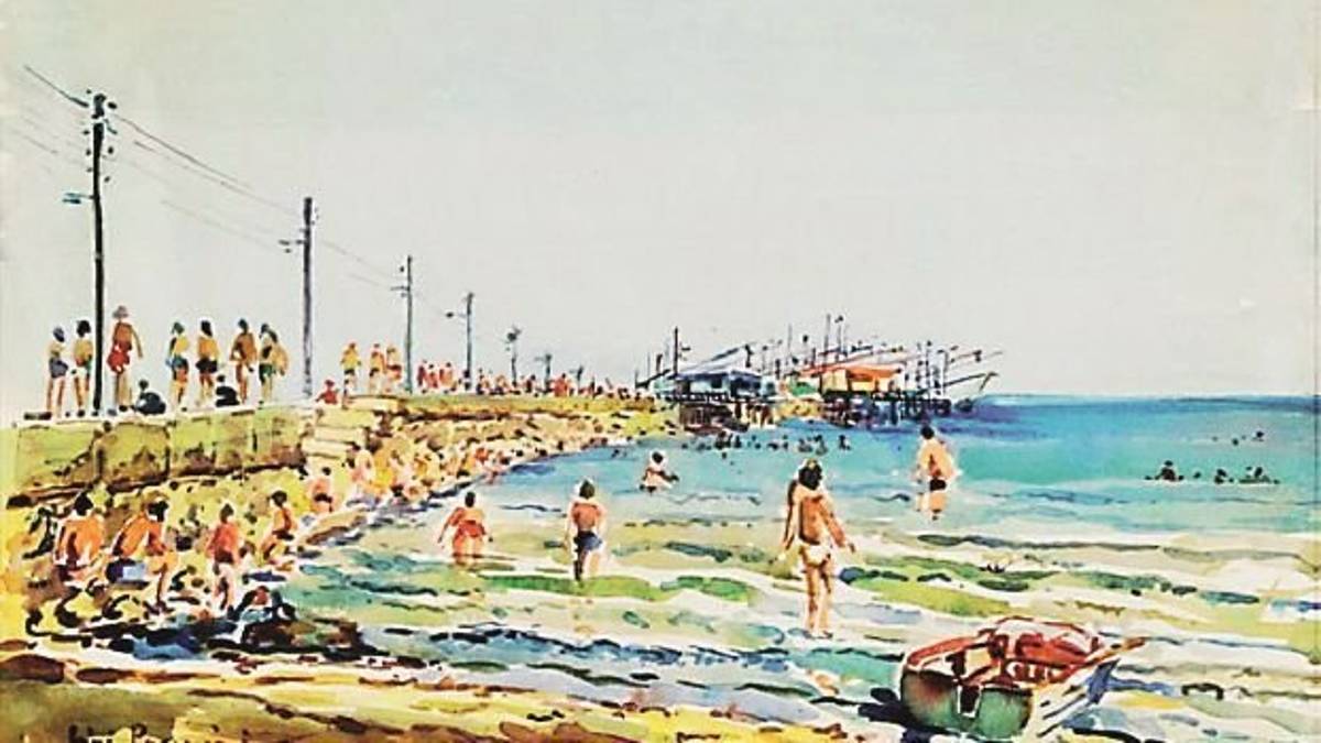 La storia dipinta del Rockisland tra luce, cielo, mare e musica