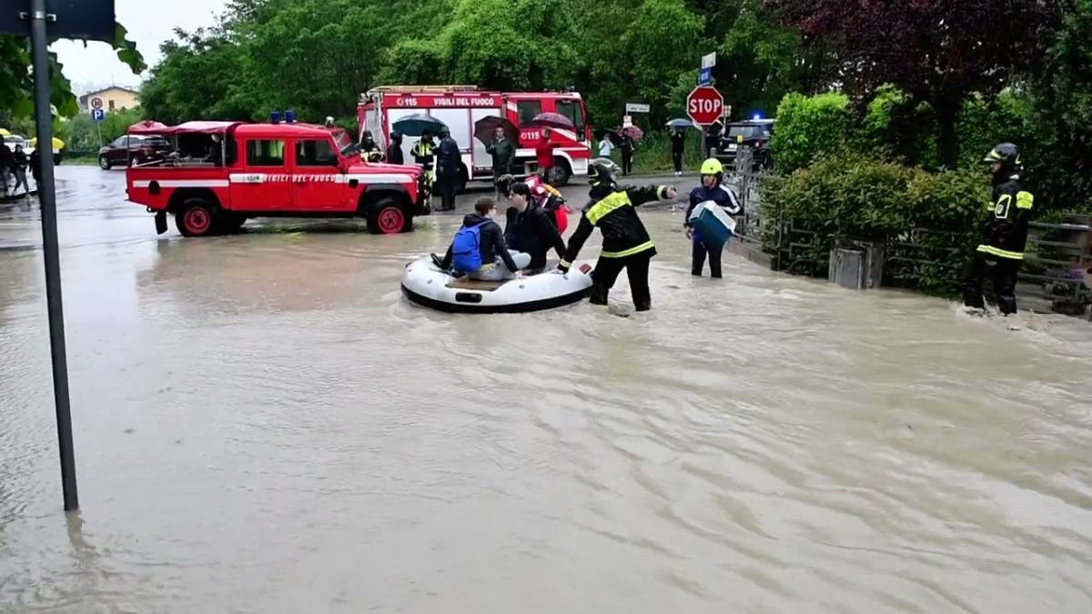 Maltempo a Meldola: una giornata da incubo VIDEO
