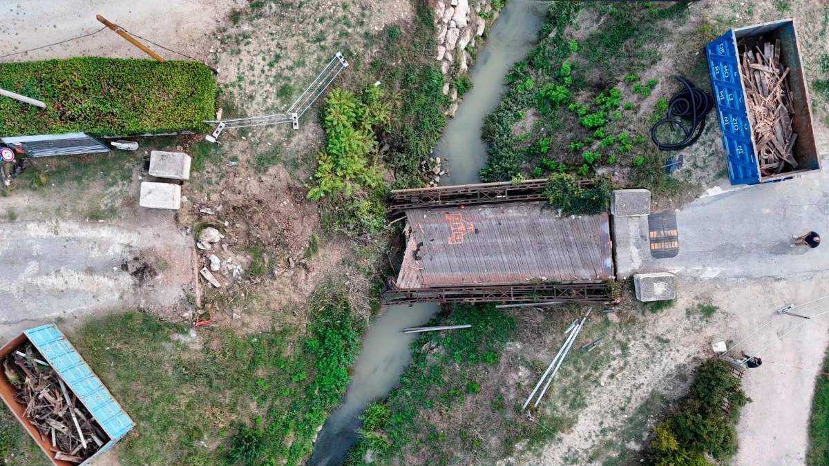 Cesenatico, demolito il ponte di via Fenili: via alla nuova costruzione