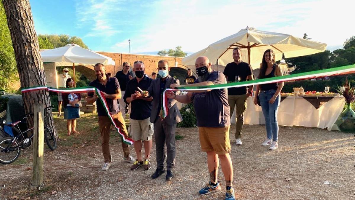 Cesena: a battesimo la spiaggia sulle sponde del Savio