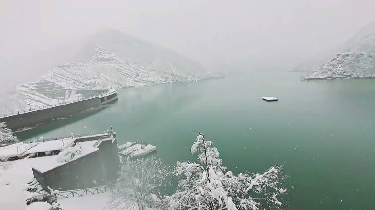 Un primo marzo di pioggia e neve in Romagna VIDEO