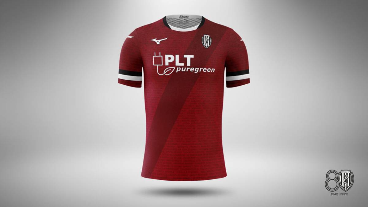 Calcio C, Cesena: la terza maglia è un omaggio speciale alla storia